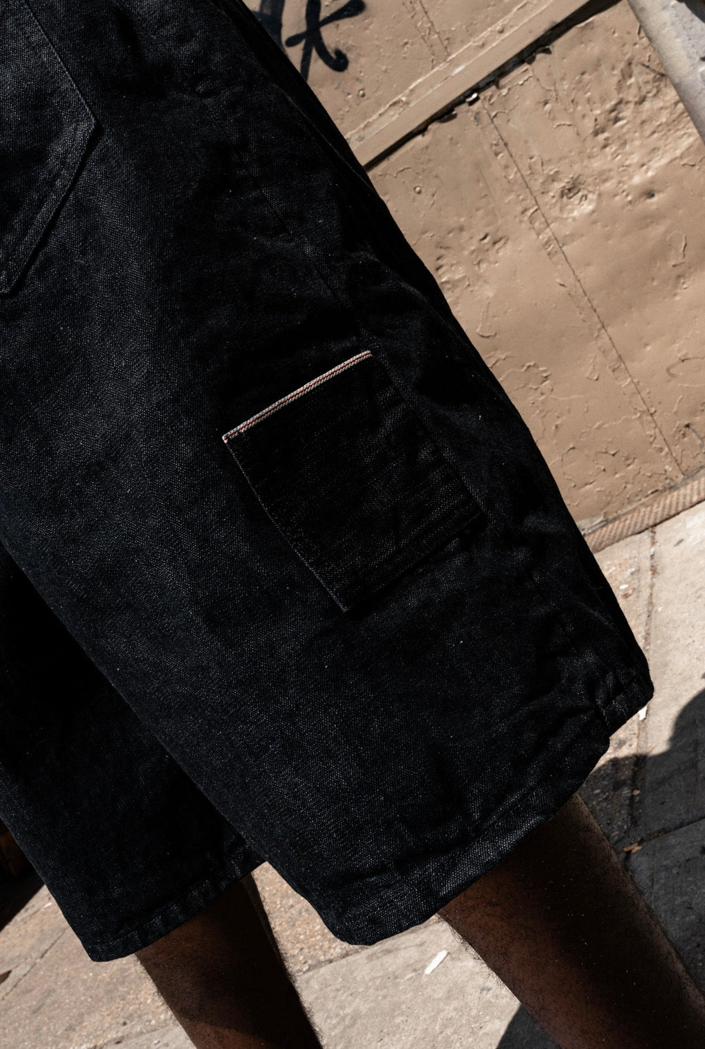 Salvaged Pleated Jorts